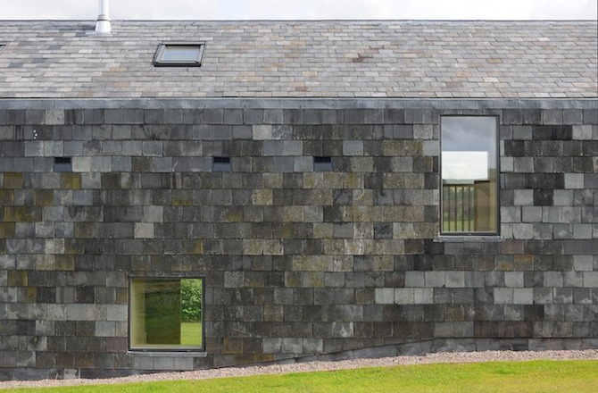 Ty Pren by Feilden Fowles Architects in THISISPAPER MAGAZINE 16 David%20Grandorge Feilden%20Fowles Ty%20Pren Slate%20to%20Northern%20Facade Ty Pren by Feilden Fowles Architects in THISISPAPER MAGAZINE